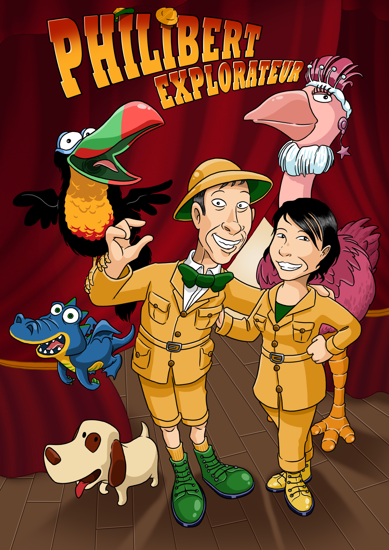 Affiche philibert explorateur